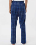 Boxercraft BW6620 Navy Field Day Plaid — on model back