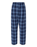 Boxercraft BW6620 Navy/ Columbia Plaid — back