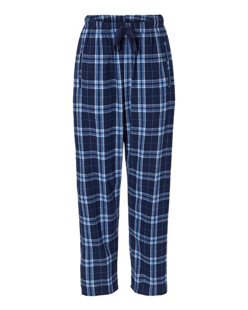 Boxercraft BW6620 Navy/ Columbia Plaid — front