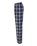 Boxercraft BW6620 Navy/ Silver Plaid — direct side