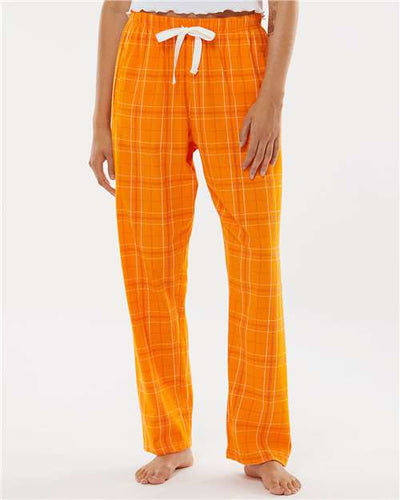 Boxercraft BW6620 Orange Field Day Plaid — on model front