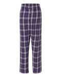 Boxercraft BW6620 Purple/ White Plaid — back