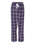 Boxercraft BW6620 Purple/ White Plaid — front