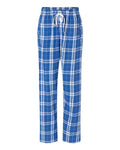 Boxercraft BW6620 Royal/ Silver Plaid — front