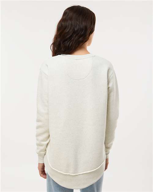LAT 3525 Natural Heather — on model back