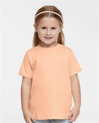 Rabbit Skins 3321 Peachy — on model front