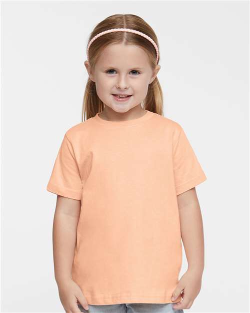 Rabbit Skins 3321 Peachy — on model front