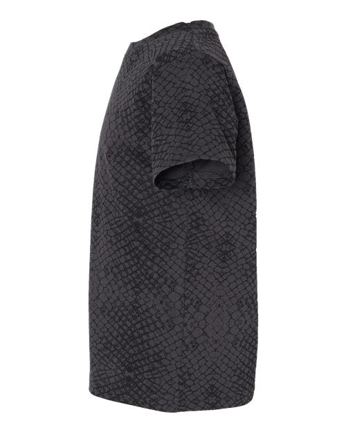 Rabbit Skins 3321 Black Reptile — direct side