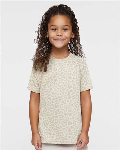 Rabbit Skins 3321 Natural Leopard — on model front