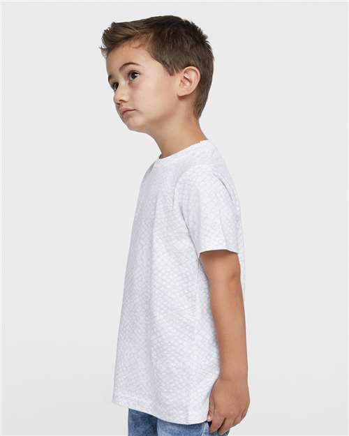 Rabbit Skins 3321 White Reptile — on model side