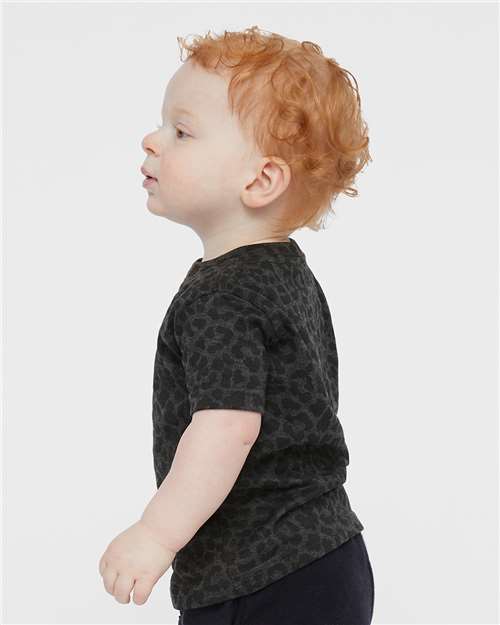 Rabbit Skins 3322 Black Leopard — on model side