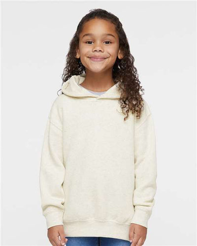 Rabbit Skins 3326 Natural Heather — on model front