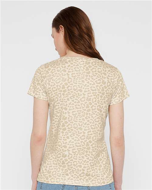 LAT 3516 Natural Leopard — on model back