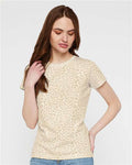 LAT 3516 Natural Leopard — on model front