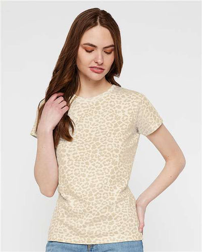 LAT 3516 Natural Leopard — on model front