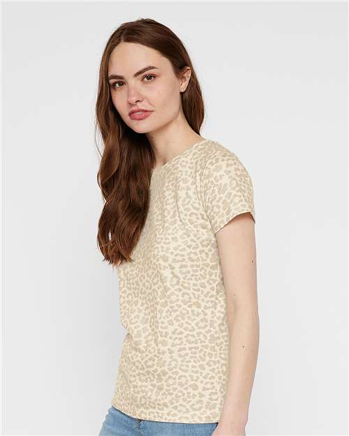 LAT 3516 Natural Leopard — on model side
