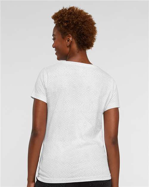 LAT 3516 White Reptile — on model back