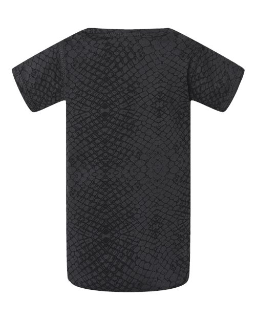 Rabbit Skins 4424 Black Reptile — back