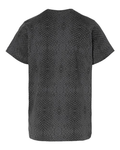 LAT 6101 Black Reptile — back