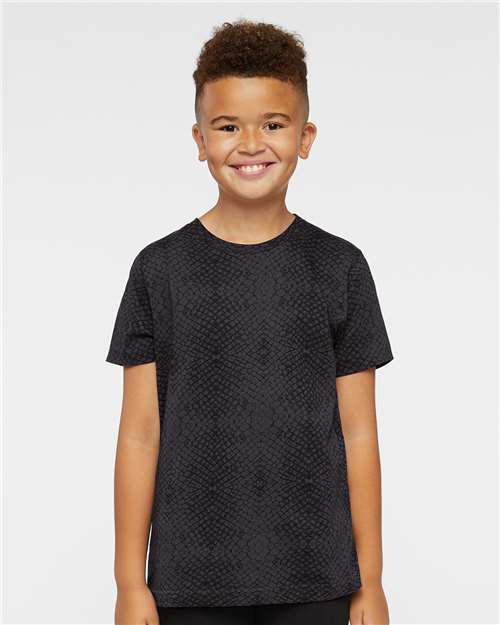 LAT 6101 Black Reptile — on model front