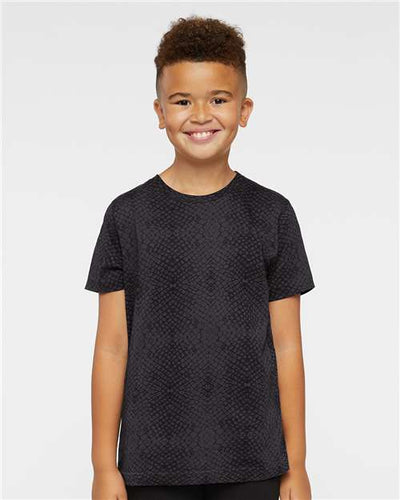 LAT 6101 Black Reptile — on model front