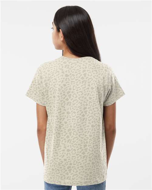 LAT 6101 Natural Leopard — on model back