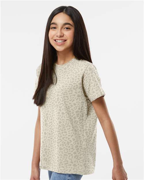 LAT 6101 Natural Leopard — on model side