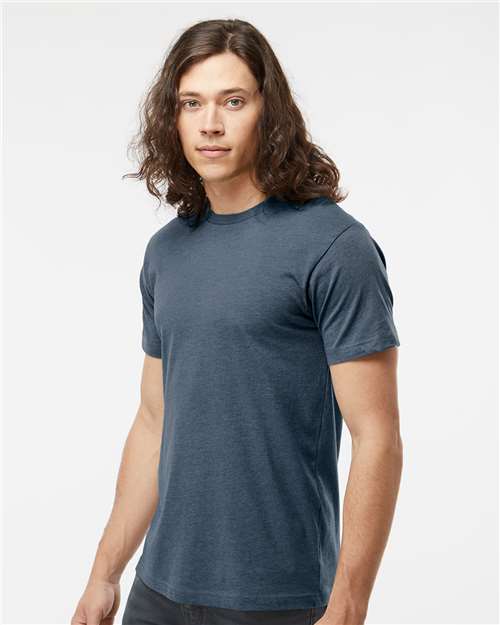 LAT 6901 Vintage Denim — on model side