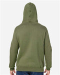 J. America 8824 Military Green — on model back