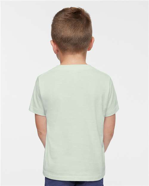 Rabbit Skins 3321 Honeydew — on model back