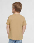 Rabbit Skins 3321 Latte — on model back