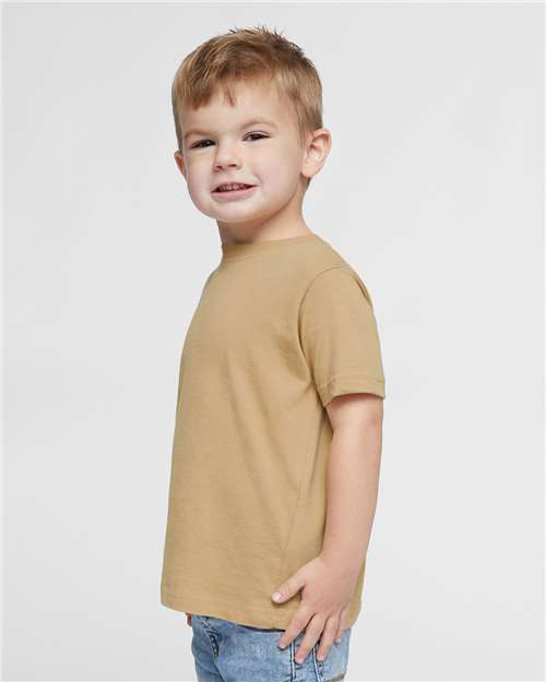 Rabbit Skins 3321 Latte — on model side
