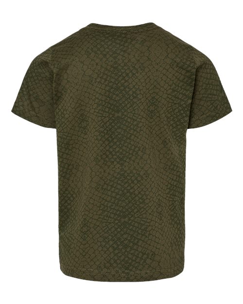 Rabbit Skins 3321 Green Reptile — back