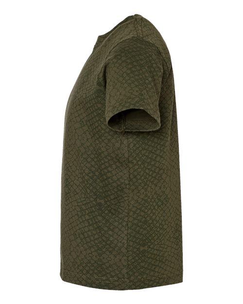 Rabbit Skins 3321 Green Reptile — direct side