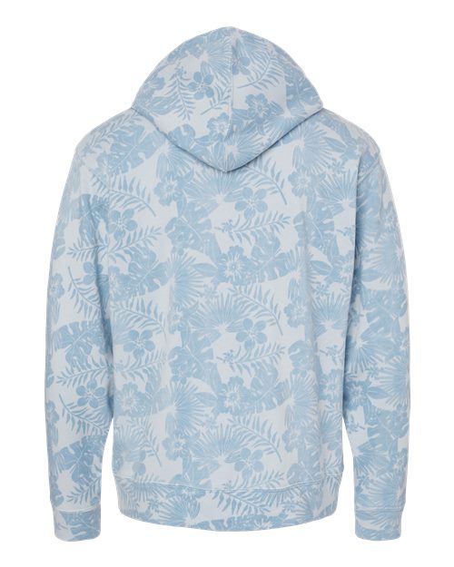 J. America 8871 Chambray Aloha Triblend — back