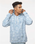 J. America 8871 Chambray Aloha Triblend — on model front