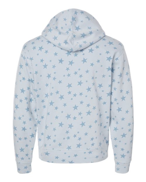 J. America 8871 Chambray Stars Triblend — back