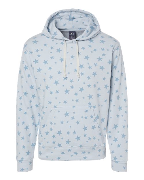 J. America 8871 Chambray Stars Triblend — front