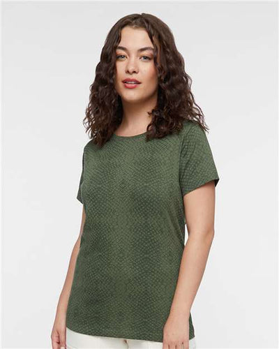 LAT 3516 Green Reptile — on model front