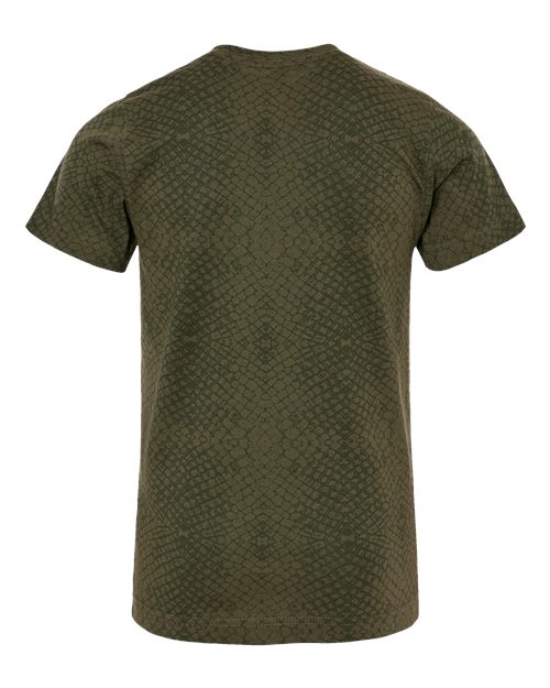 LAT 6101 Green Reptile — back