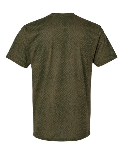 LAT 6901 Green Reptile — back