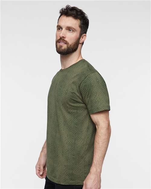 LAT 6901 Green Reptile — on model side