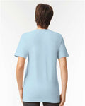 American Apparel 2001 Powder Blue — on model back