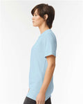 American Apparel 2001 Powder Blue — on model side