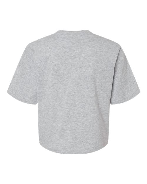 American Apparel 102 Heather Grey — back
