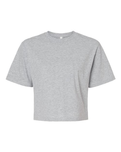 American Apparel 102 Heather Grey — front