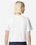 American Apparel 102 White — on model back