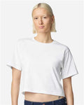 American Apparel 102 White — on model front