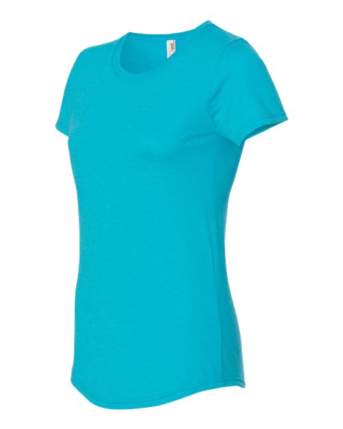 Gildan 6750L Heather Caribbean Blue — side