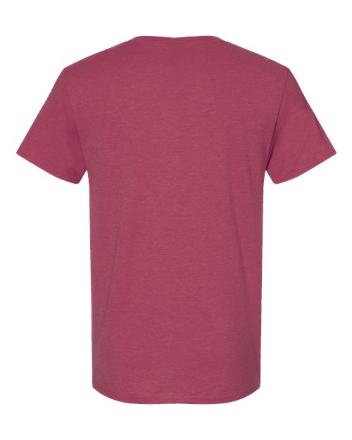 JERZEES 560MR Raspberry Heather — back